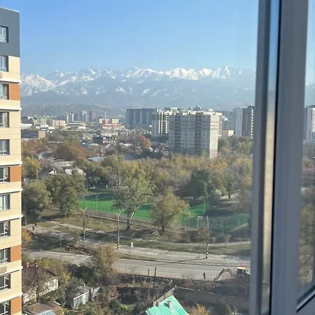Уютная Квартира В Жк Rams City Almaty Exterior photo